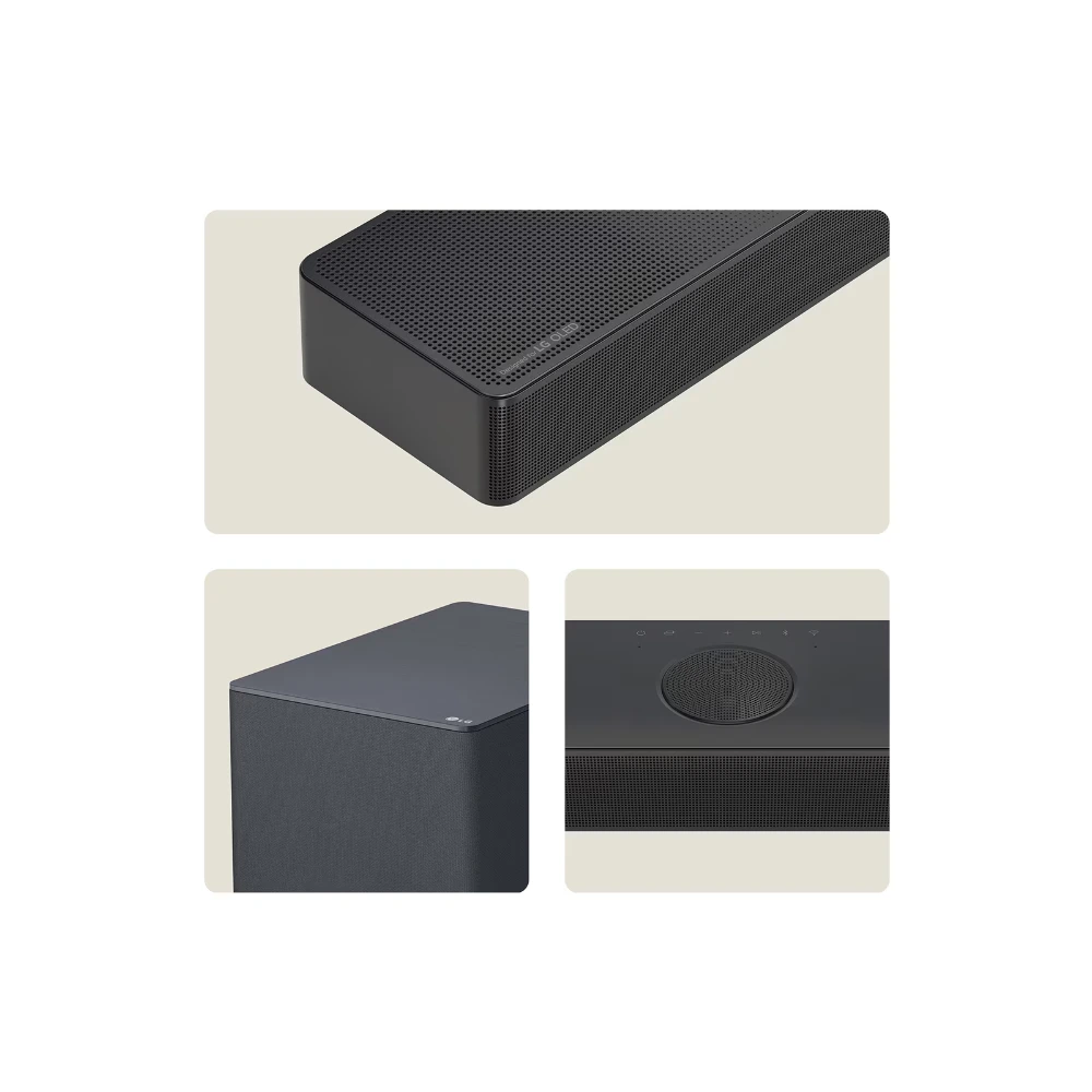 LG USC9S 3.1.3ch Soundbar with Wireless Subwoofer - Black | USC9S