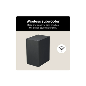 LG USC9S 3.1.3ch Soundbar with Wireless Subwoofer - Black | USC9S