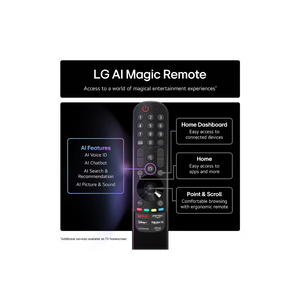 LG 55 Inch OLED AI B5 4K Smart TV (2025) | OLED55B56LA.AEK