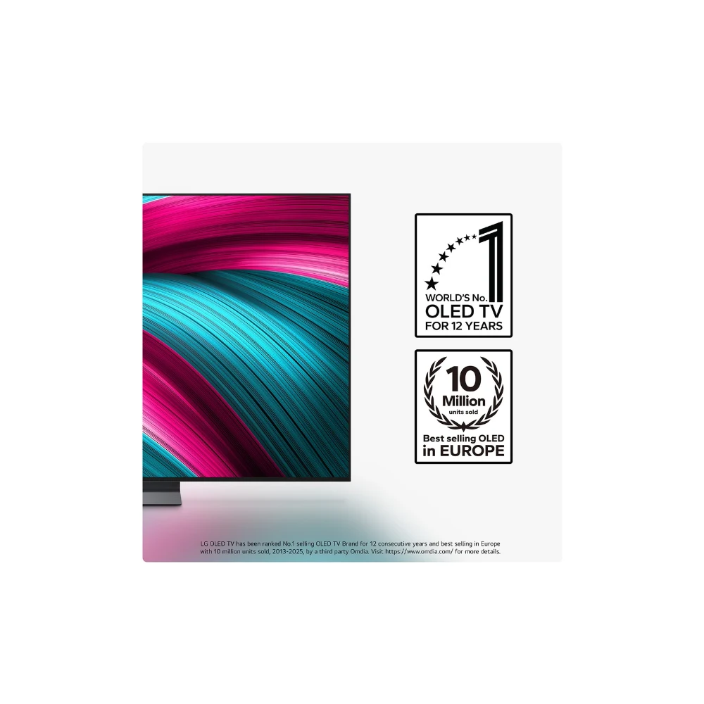 LG 65 Inch OLED Evo AI C5 4K Smart TV | OLED65C54LA.AEK