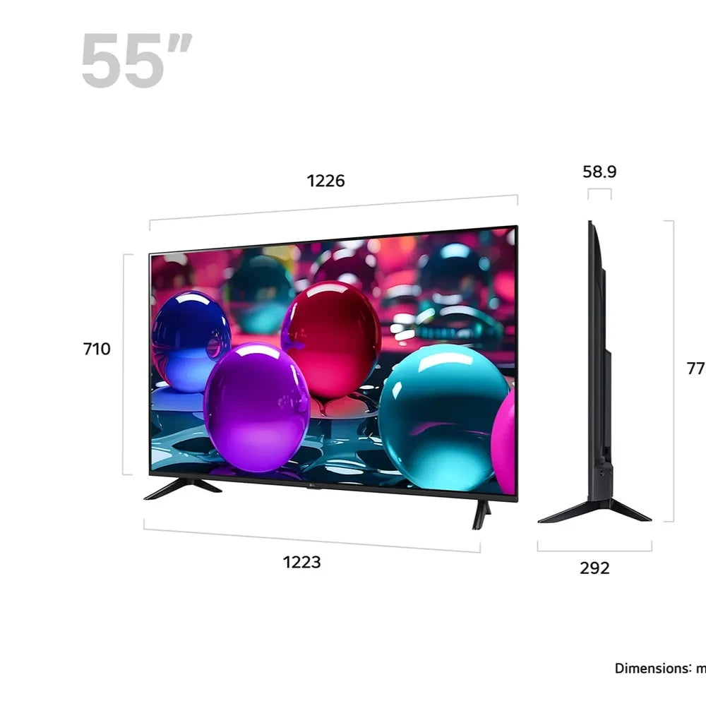 LG 55 Inch UA73 4K Ultra HD HDR LED Smart TV | 55UA73006LA.AEK