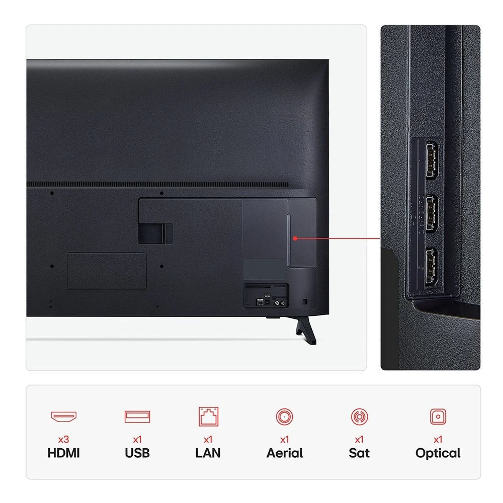 LG 55 Inch QNED 4k Smart TV - Black | 55QNED70A6A.AEK