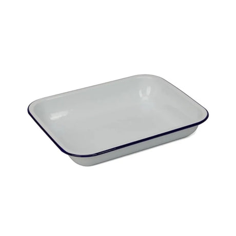 Falcon Oblong Enamel Open Roaster Roasting Tin 34cm | EN3634