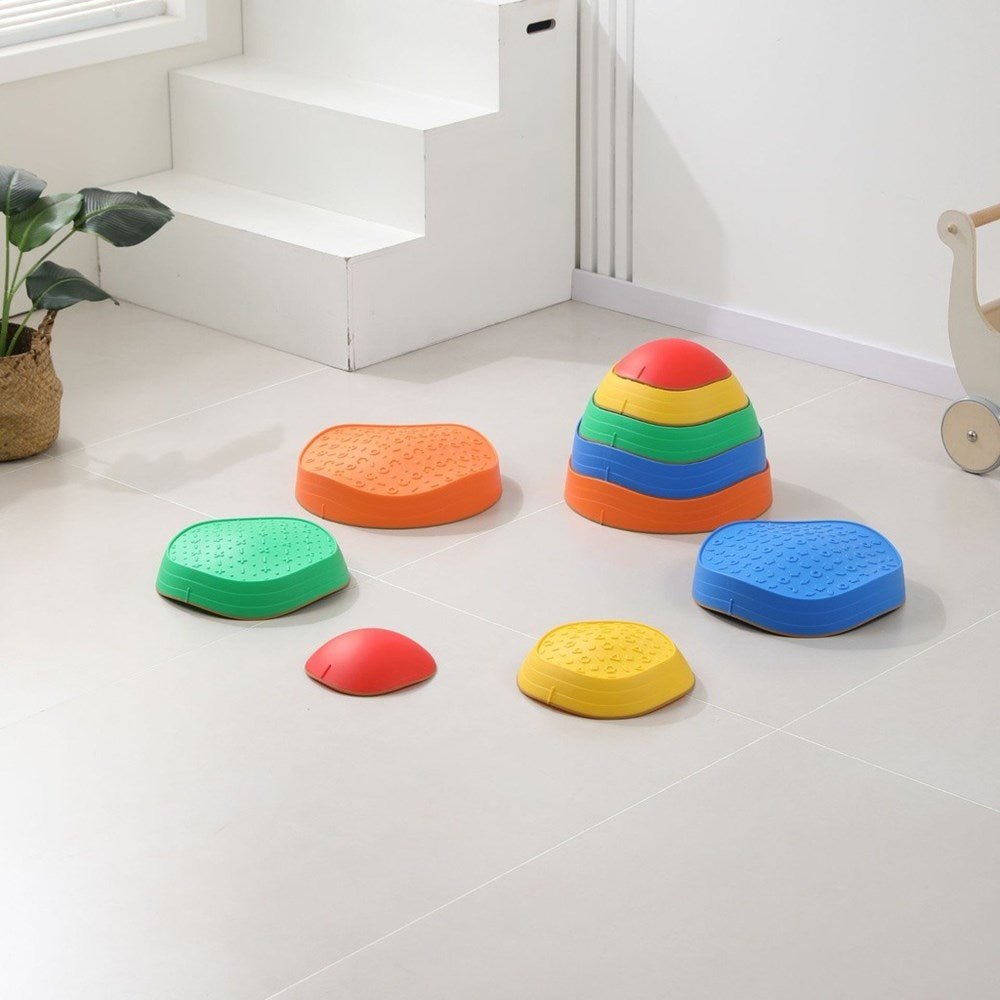 Toyfinity Sensory Stepping Stones 5 Piece Set | TFS000101