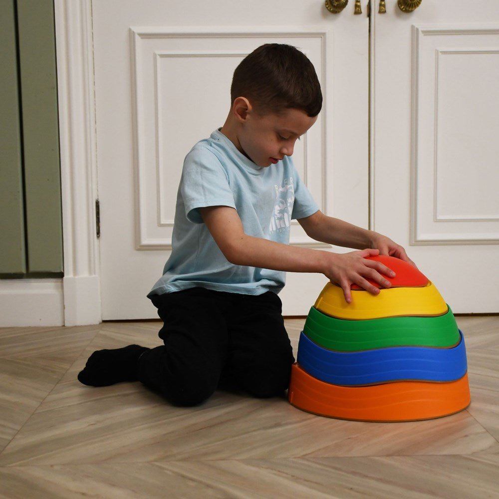 Toyfinity Sensory Stepping Stones 5 Piece Set | TFS000101