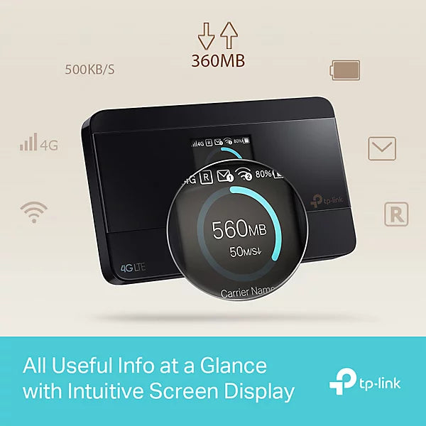 TP-Link 4G LTE Wireless Wifi Router | M7350