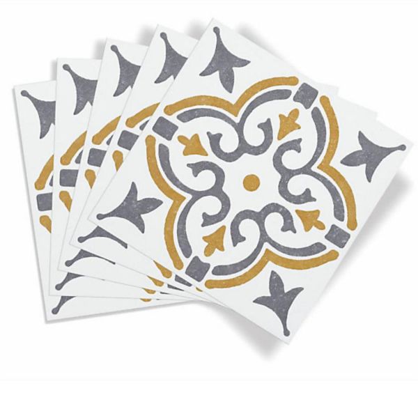 DC Fix Self Adhesive Wall Tile 15cm x 15cm - Jamila Gold | F2703101
