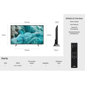 Samsung Q7F 50 Inch 4K QLED Smart TV (2025) | QE50Q7FAAUXXU