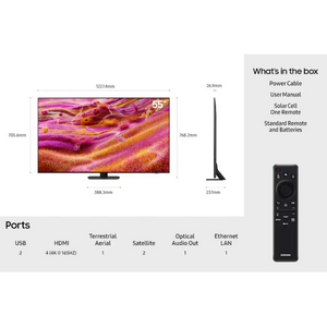 Samsung QN90F 55 Inch 4K HDR Neo QLED Smart TV (2025) | QE55QN90FATXXU
