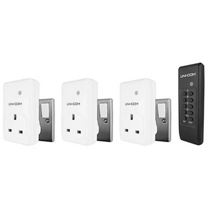 Unicom Remote Control Socket Set | XMS25SOCKETS