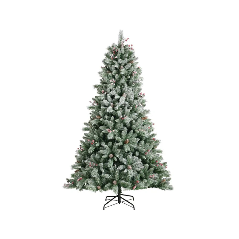 Everlands Frosted Windham Spruce Christmas Tree - 2.1 Metre 7ft | 9684497