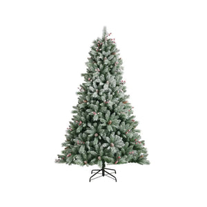 Everlands Frosted Windham Spruce Christmas Tree - 2.1 Metre 7ft | 9684497