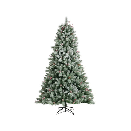 Everlands Frosted Windham Spruce Christmas Tree - 2.1 Metre 7ft | 9684497