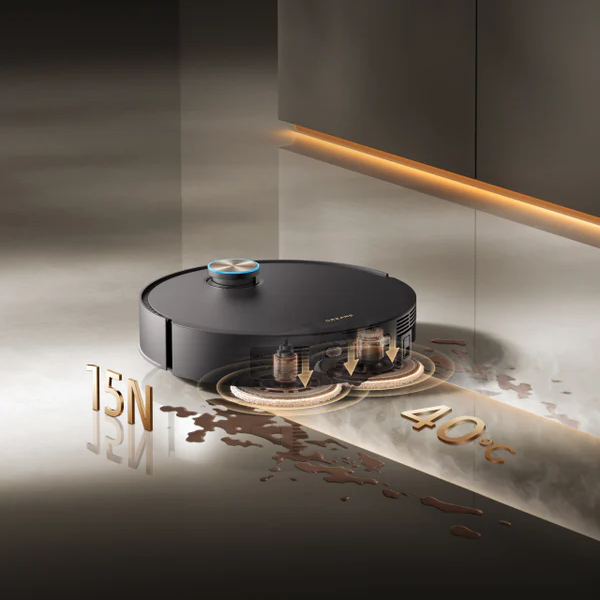 Dreame X60 Pro Ultra Complete Robot Vac Vacuum Cleaner and Mop - Black | RLX96DE_BK
