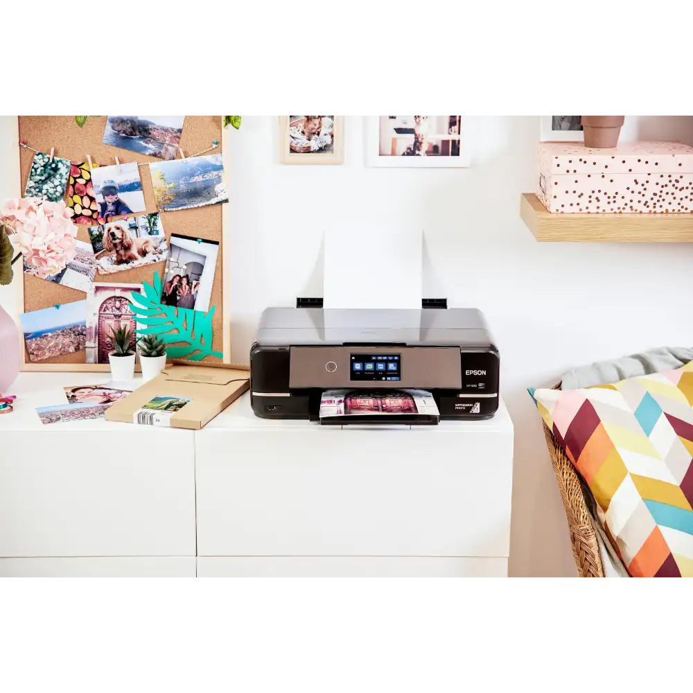 Epson Expression Photo XP-970 A4 Multifunction Colour Wifi Printer - Black | C11CH45401